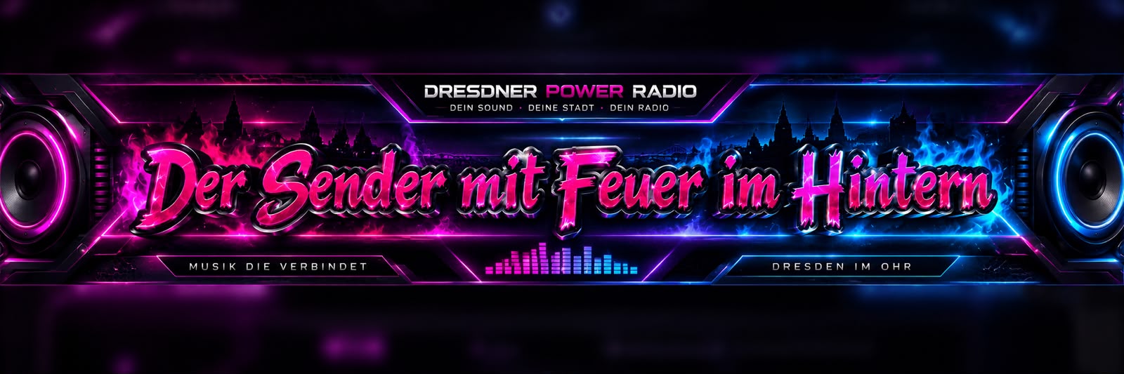 Der Sender mit Feuer im Hintern